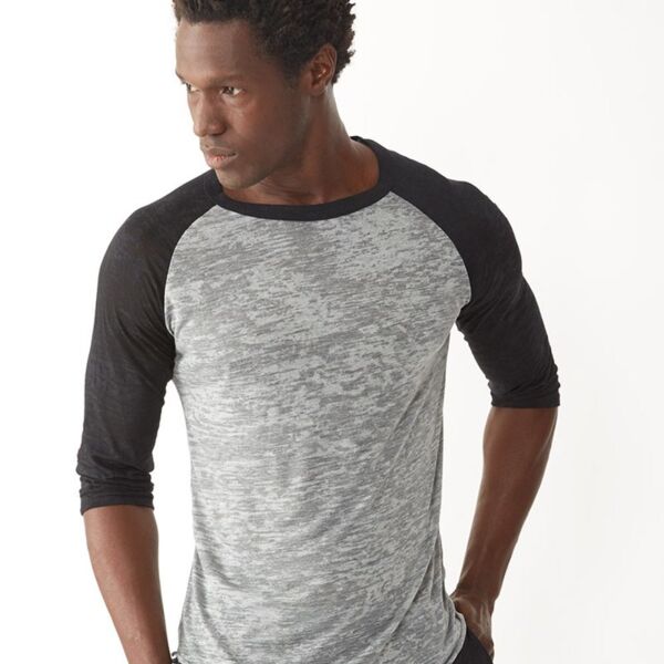 Girls Soccer Baseball Tee - Adult Thumbnail