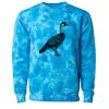 Unisex Midweight Tie-Dyed Crewneck Sweatshirt Thumbnail