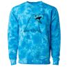 Unisex Midweight Tie-Dyed Crewneck Sweatshirt Thumbnail