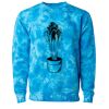 Unisex Midweight Tie-Dyed Crewneck Sweatshirt Thumbnail