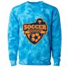 Unisex Midweight Tie-Dyed Crewneck Sweatshirt Thumbnail