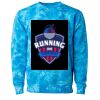 Unisex Midweight Tie-Dyed Crewneck Sweatshirt Thumbnail