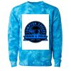 Unisex Midweight Tie-Dyed Crewneck Sweatshirt Thumbnail