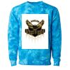 Unisex Midweight Tie-Dyed Crewneck Sweatshirt Thumbnail