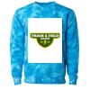 Unisex Midweight Tie-Dyed Crewneck Sweatshirt Thumbnail