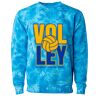 Unisex Midweight Tie-Dyed Crewneck Sweatshirt Thumbnail