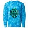 Unisex Midweight Tie-Dyed Crewneck Sweatshirt Thumbnail