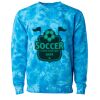 Unisex Midweight Tie-Dyed Crewneck Sweatshirt Thumbnail
