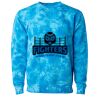 Unisex Midweight Tie-Dyed Crewneck Sweatshirt Thumbnail