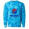 Unisex Midweight Tie-Dyed Crewneck Sweatshirt Thumbnail