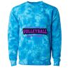 Unisex Midweight Tie-Dyed Crewneck Sweatshirt Thumbnail