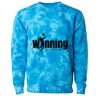 Unisex Midweight Tie-Dyed Crewneck Sweatshirt Thumbnail