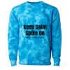 Unisex Midweight Tie-Dyed Crewneck Sweatshirt Thumbnail